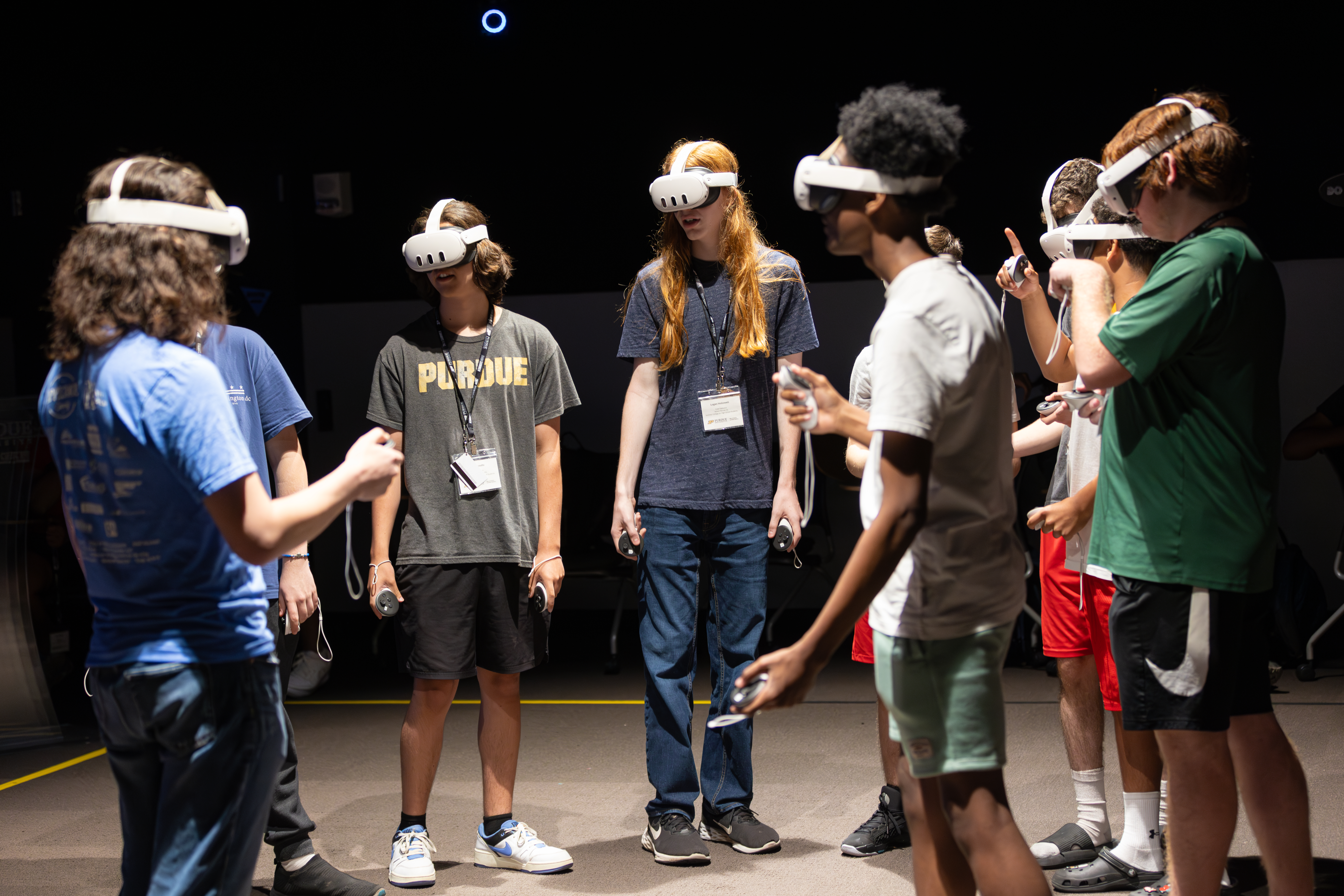 campers at Code Explorers camp