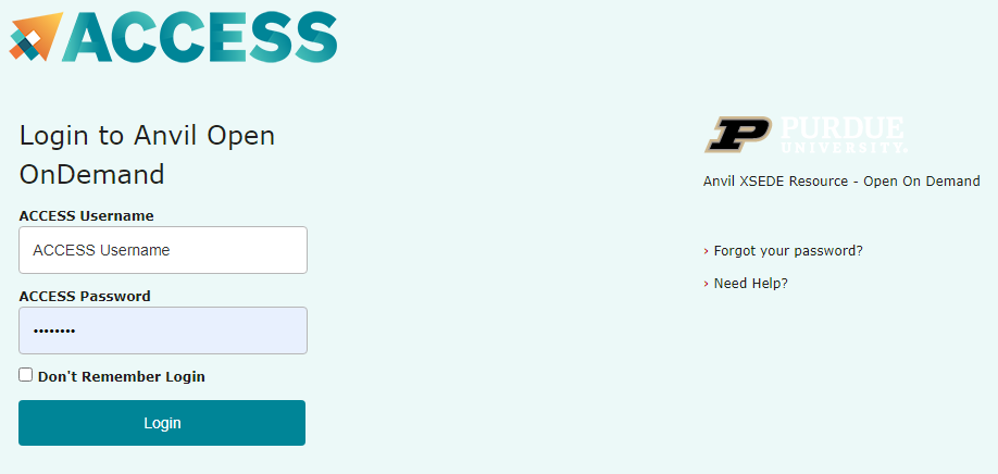 ITaP Research Computing Knowledge Base Anvil User Guide Open OnDemand ITaP Research Computing Knowledge Base Anvil User Guide Open OnDemand
