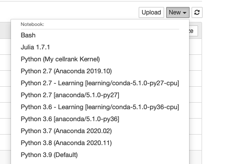 Jupyter kernel