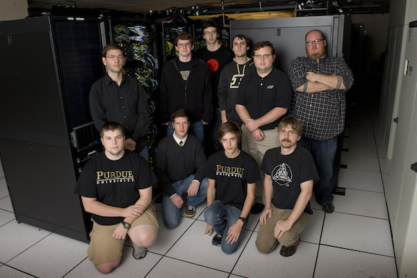 Team in the datacenter